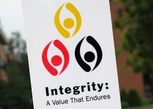 Academic Integrity Button