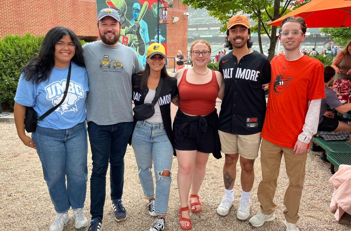 AETP Staff & Interns Attend UMBC Night at Oriole Park